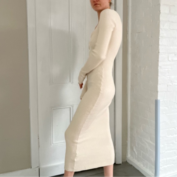 H&M Ribbed Midi Dress - Picture 9 of 9